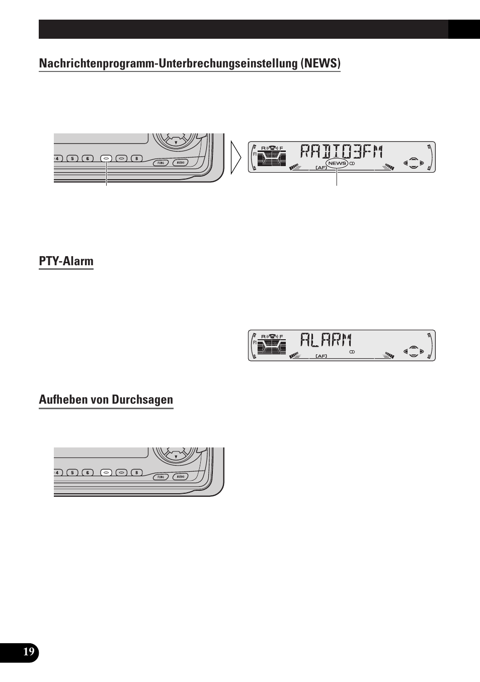 A title (english), Gebrauch der rds-funktionen | Pioneer DEH-3300R  EN User Manual | Page 96 / 116