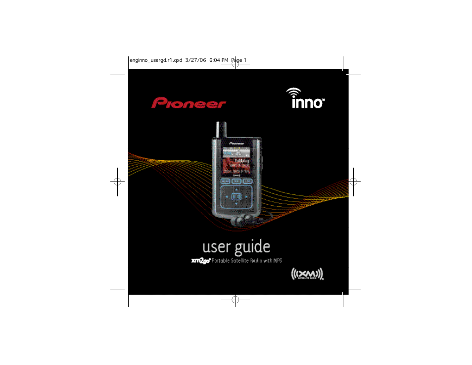 Pioneer XM2GO User Manual | 47 pages