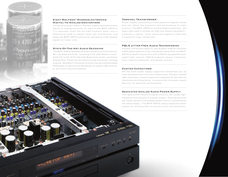 Pioneer Elite BDP-09FD User Manual | Page 7 / 16
