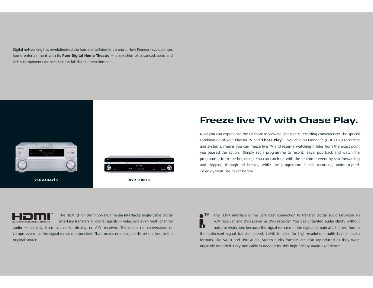 Freeze live tv with chase play | Pioneer pmn User Manual | Page 15 / 28