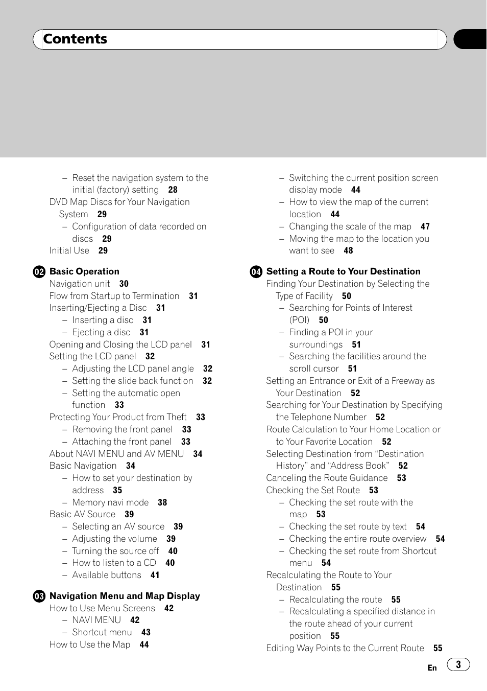 Pioneer SUPERTUNERD AVIC-N5 User Manual | Page 3 / 188