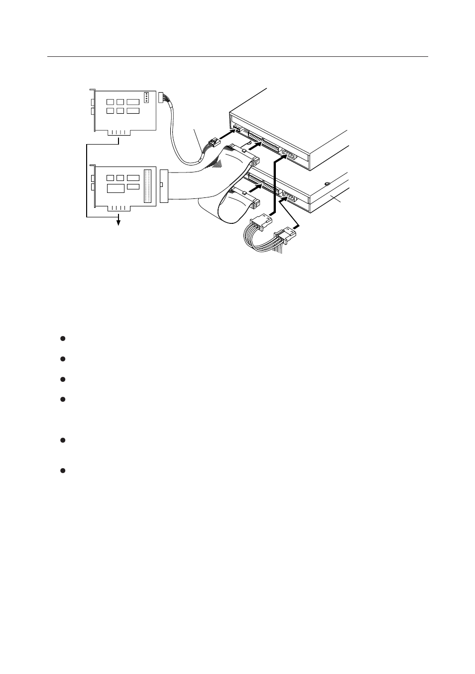 Connecting the drive in the middle of a scsi chain | Pioneer CD-ROM DRIVE UNIT DR-U16S User Manual | Page 16 / 69