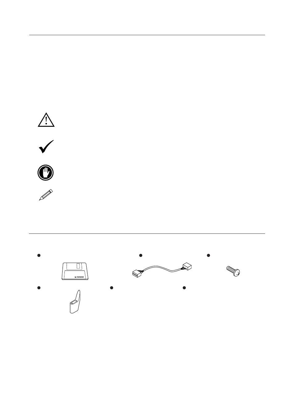 Confirmation des accessoires, Comment utiliser ce manuel | Pioneer CD-ROM DRIVE UNIT DR-U16S User Manual | Page 26 / 69