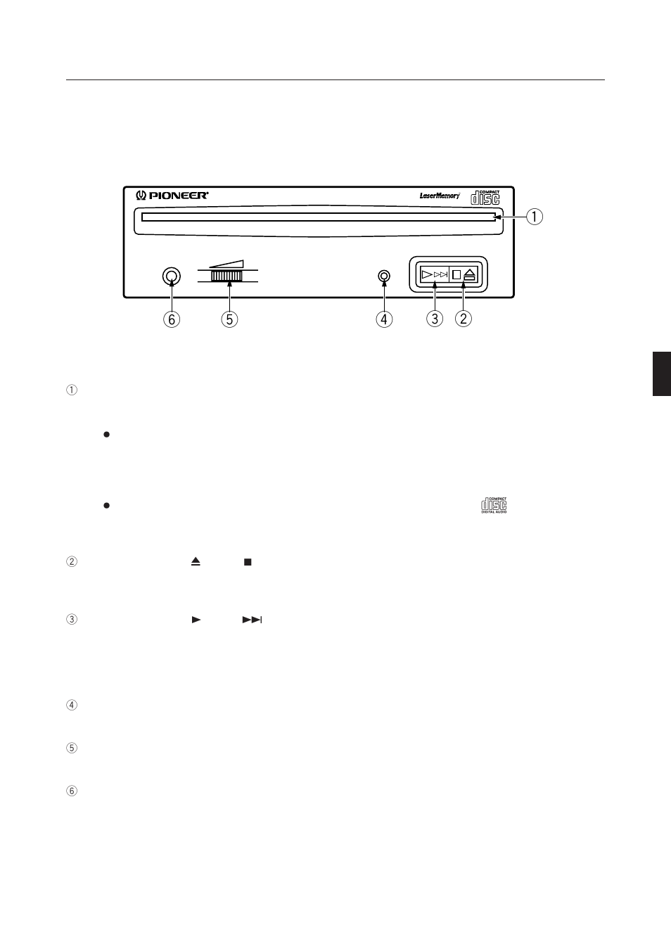 Tour du materiel | Pioneer CD-ROM DRIVE UNIT DR-U16S User Manual | Page 27 / 69