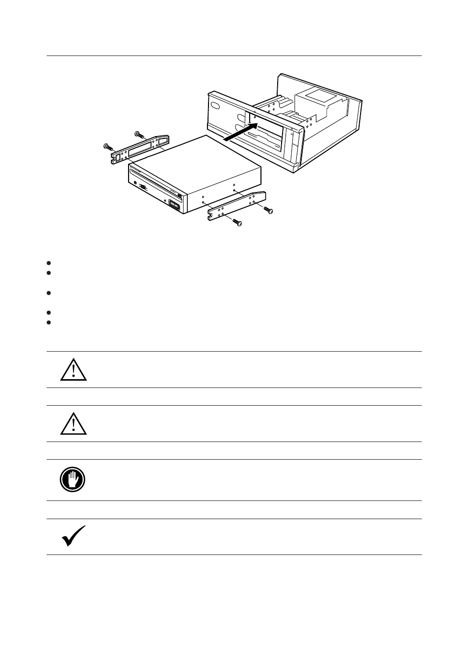 Pour installer le lecteur | Pioneer CD-ROM DRIVE UNIT DR-U16S User Manual | Page 30 / 69