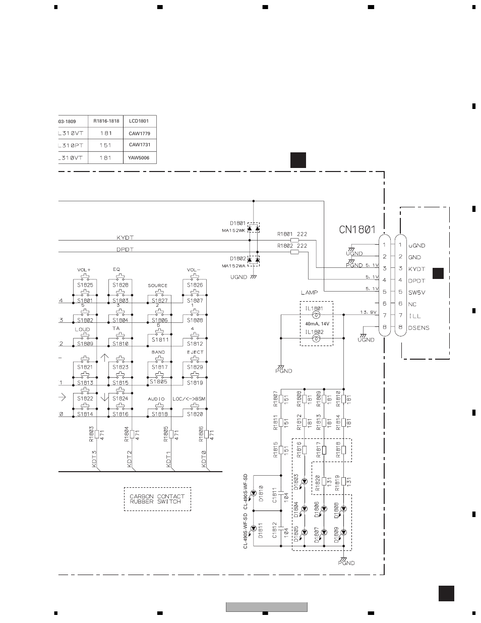 Keyboard unit | Pioneer DEH-1600R User Manual | Page 23 / 63