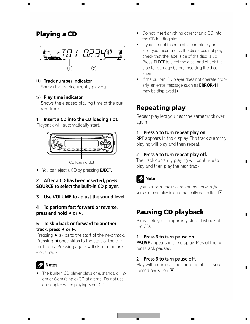 Pioneer DEH-1600R User Manual | Page 61 / 63