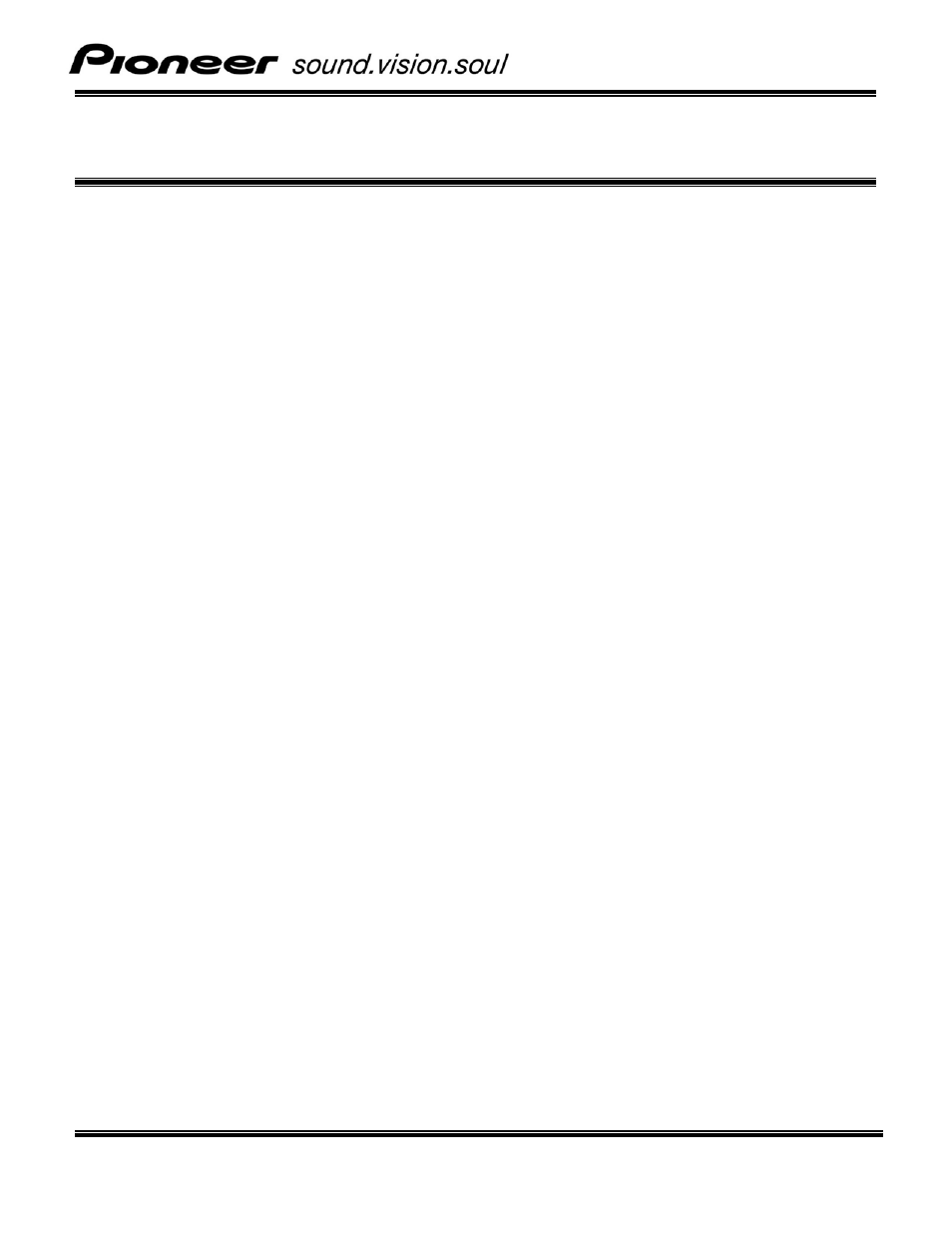 Pioneer PRV LX1 User Manual | 5 pages