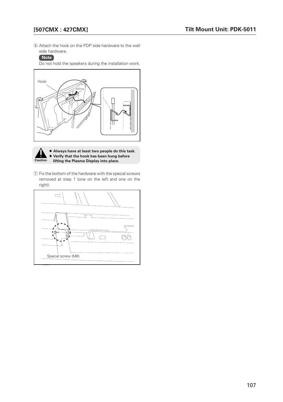 Pioneer PDP 427CMX User Manual | Page 107 / 288