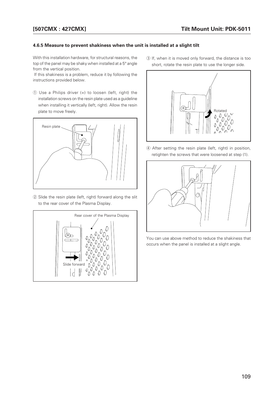 Pioneer PDP 427CMX User Manual | Page 109 / 288