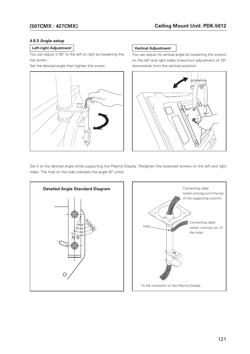 Pioneer PDP 427CMX User Manual | Page 121 / 288