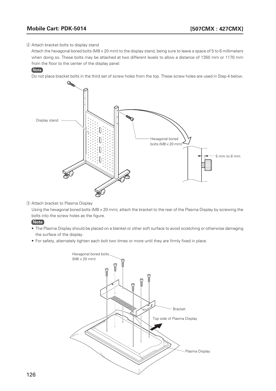 Pioneer PDP 427CMX User Manual | Page 126 / 288