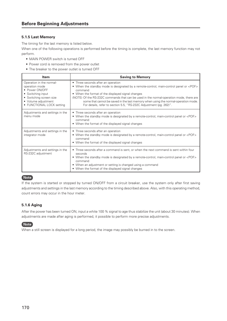 Before beginning adjustments | Pioneer PDP 427CMX User Manual | Page 170 / 288