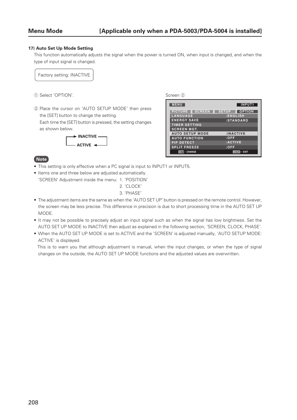 Pioneer PDP 427CMX User Manual | Page 208 / 288