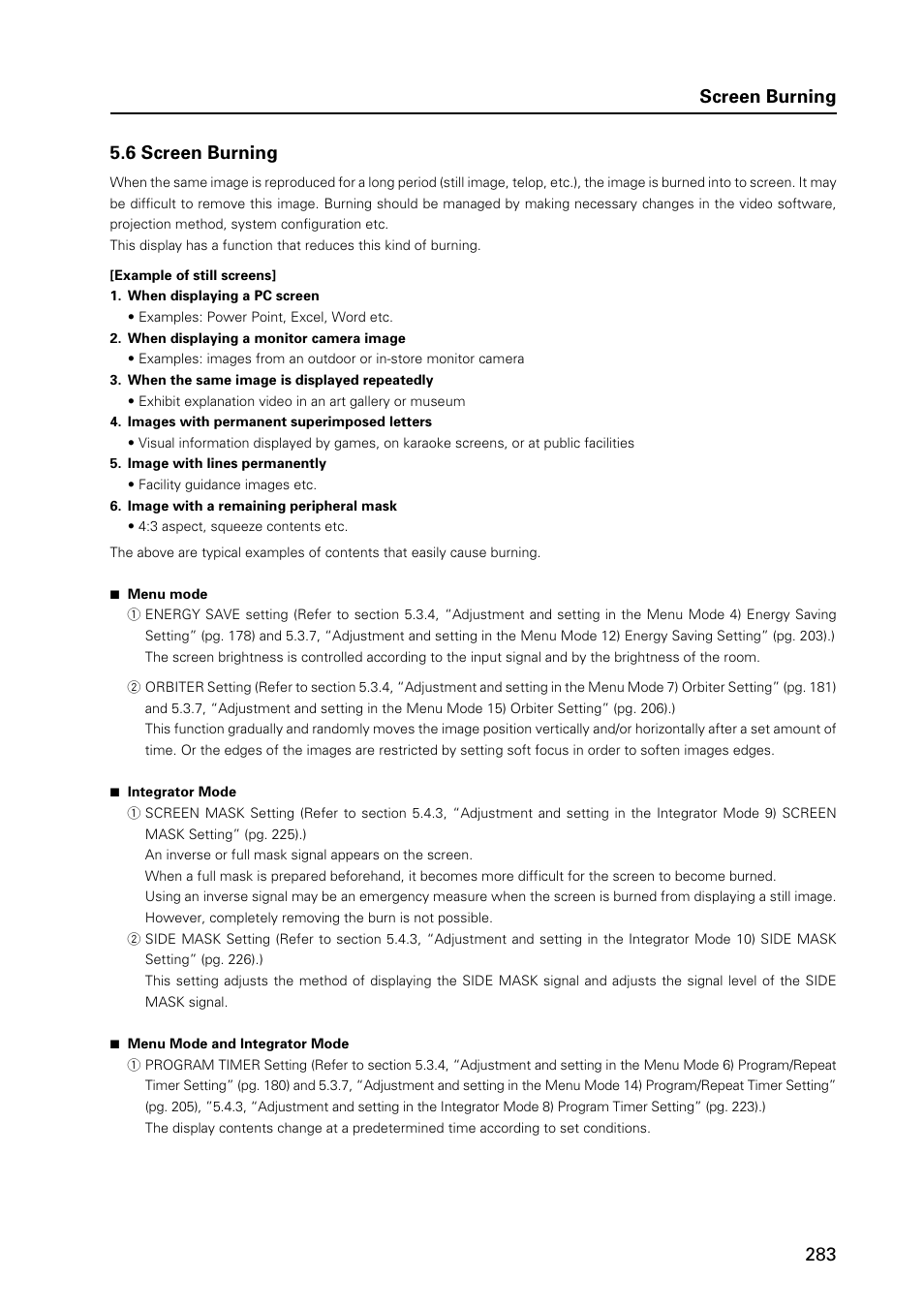Pioneer PDP 427CMX User Manual | Page 283 / 288