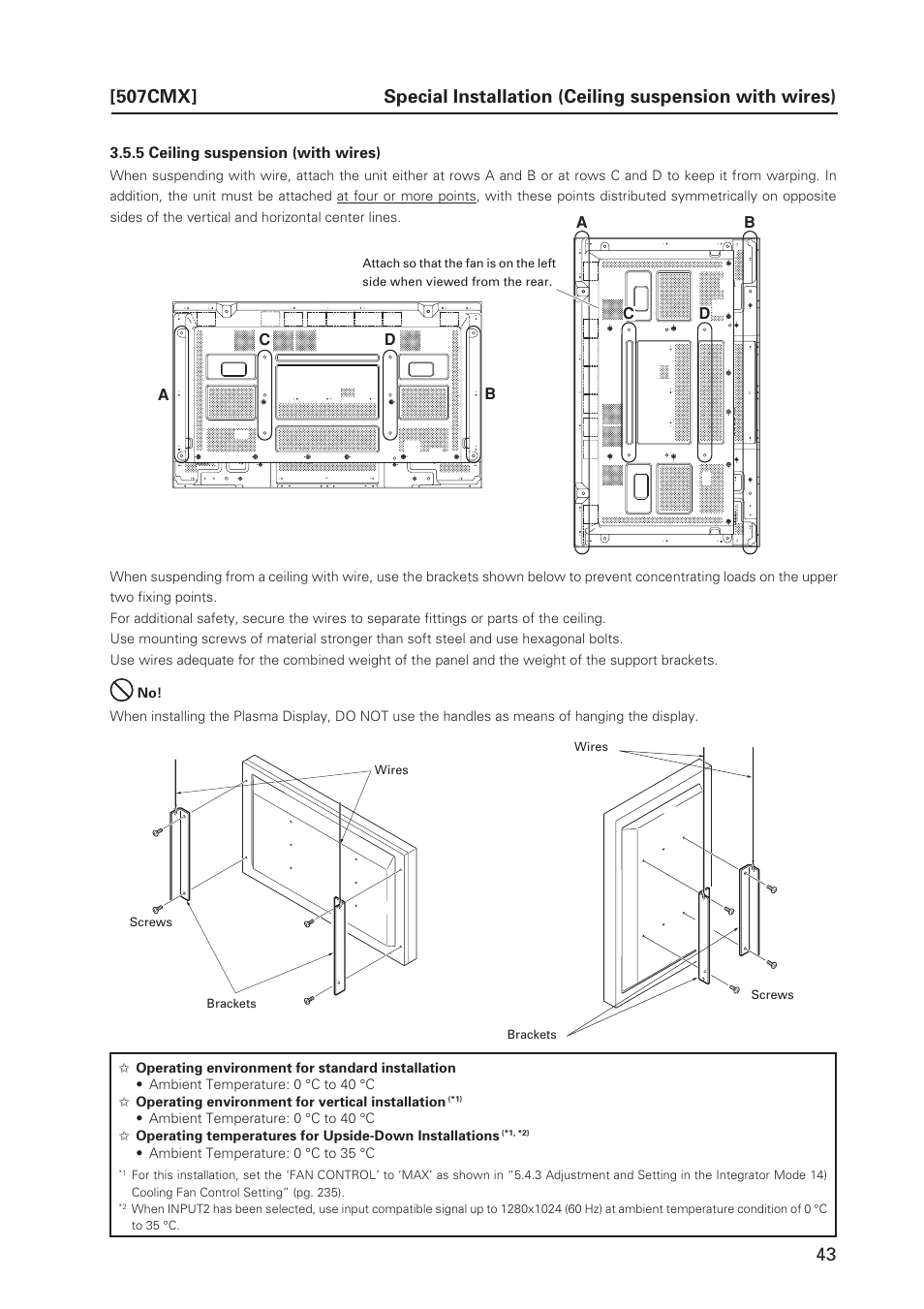 Pioneer PDP 427CMX User Manual | Page 43 / 288