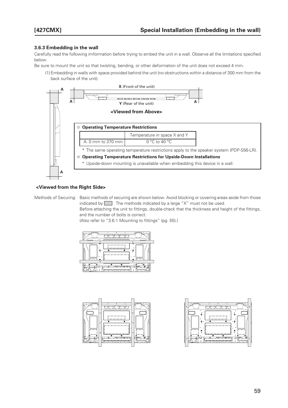 Pioneer PDP 427CMX User Manual | Page 59 / 288