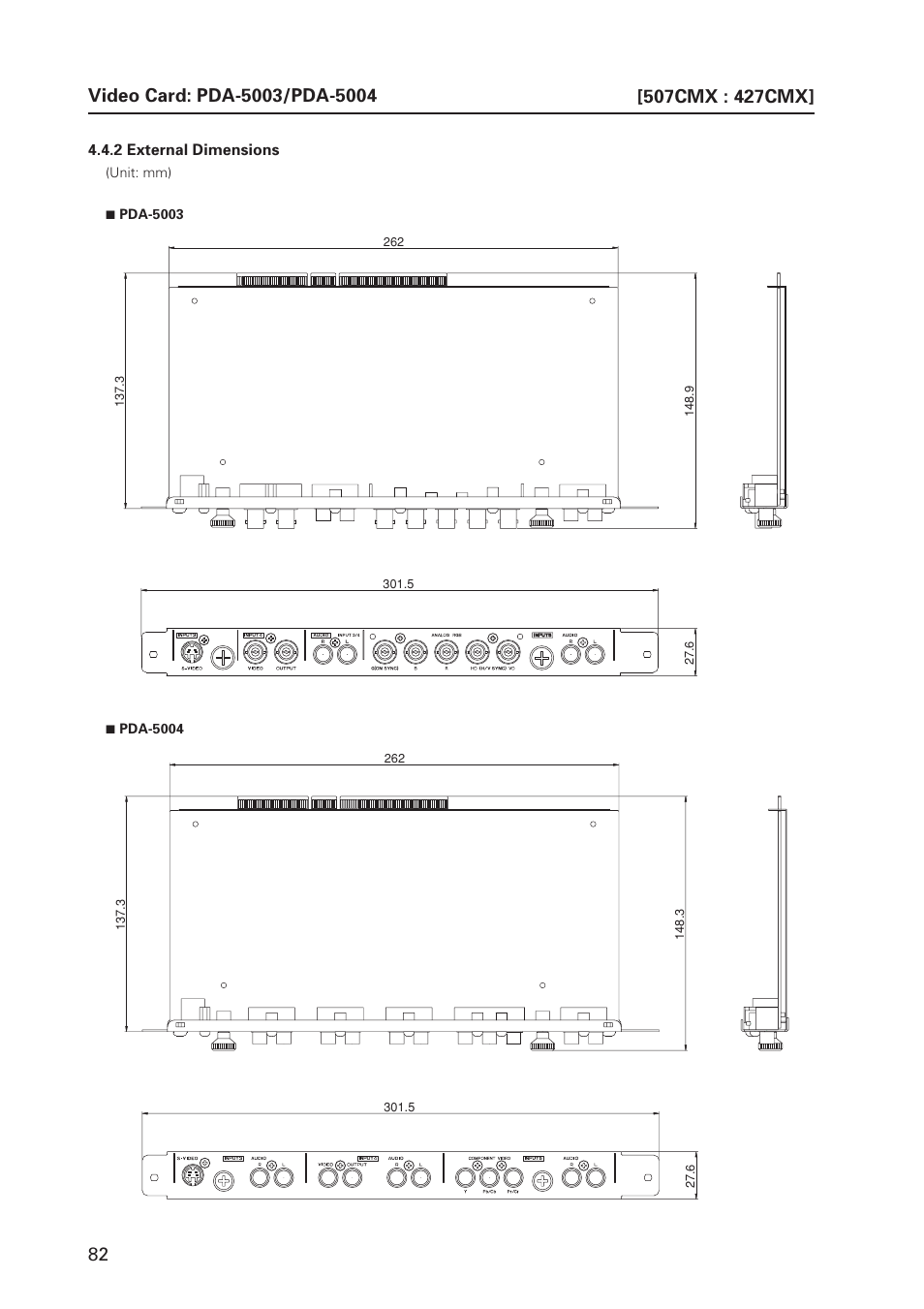 Pioneer PDP 427CMX User Manual | Page 82 / 288