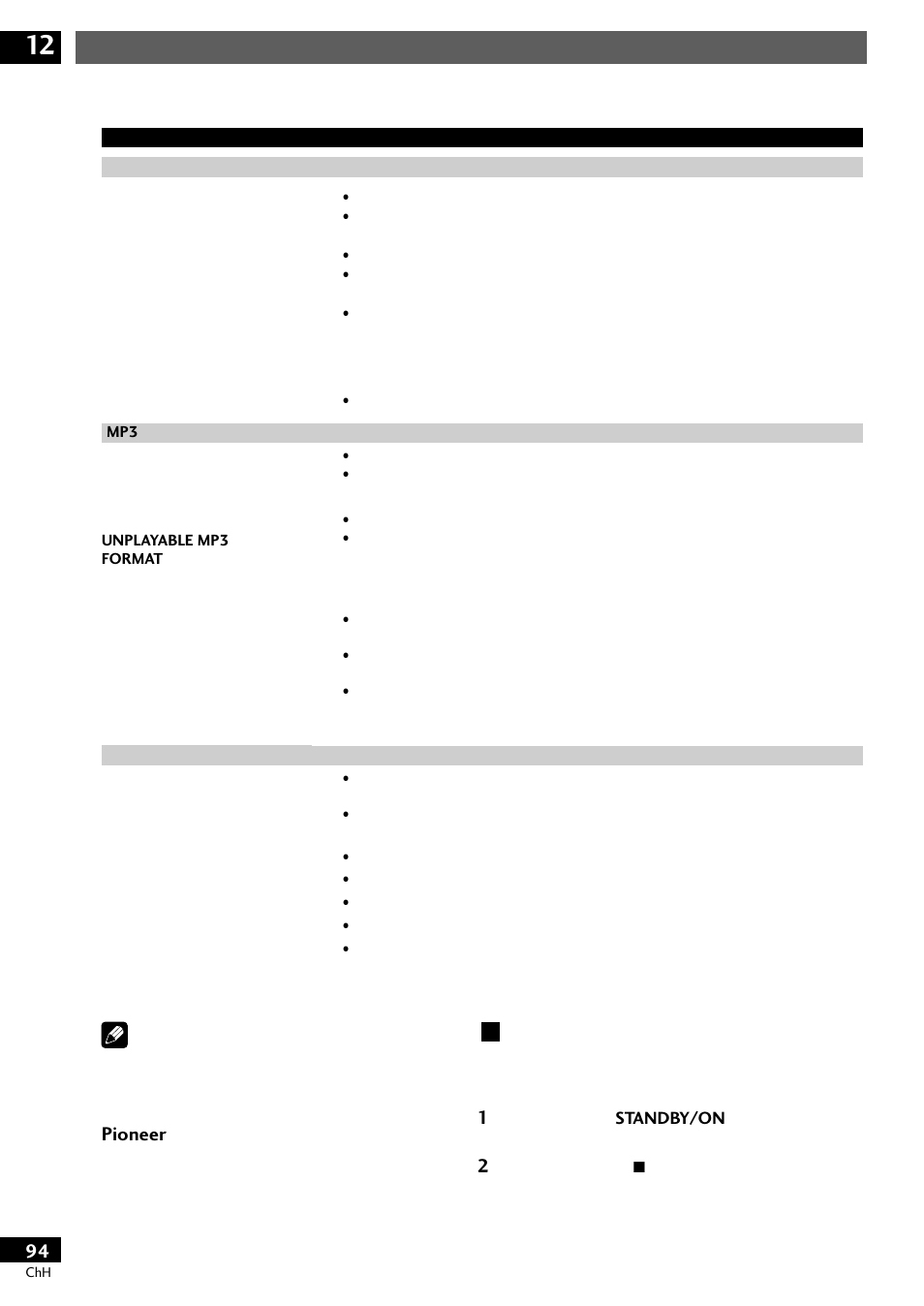 Pioneer S-DV77ST User Manual | Page 94 / 100