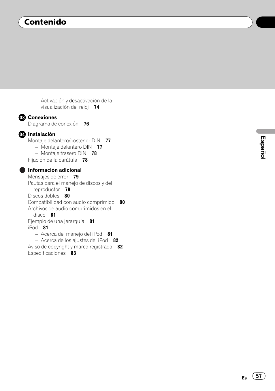 Pioneer DEH-2100IB User Manual | Page 57 / 84