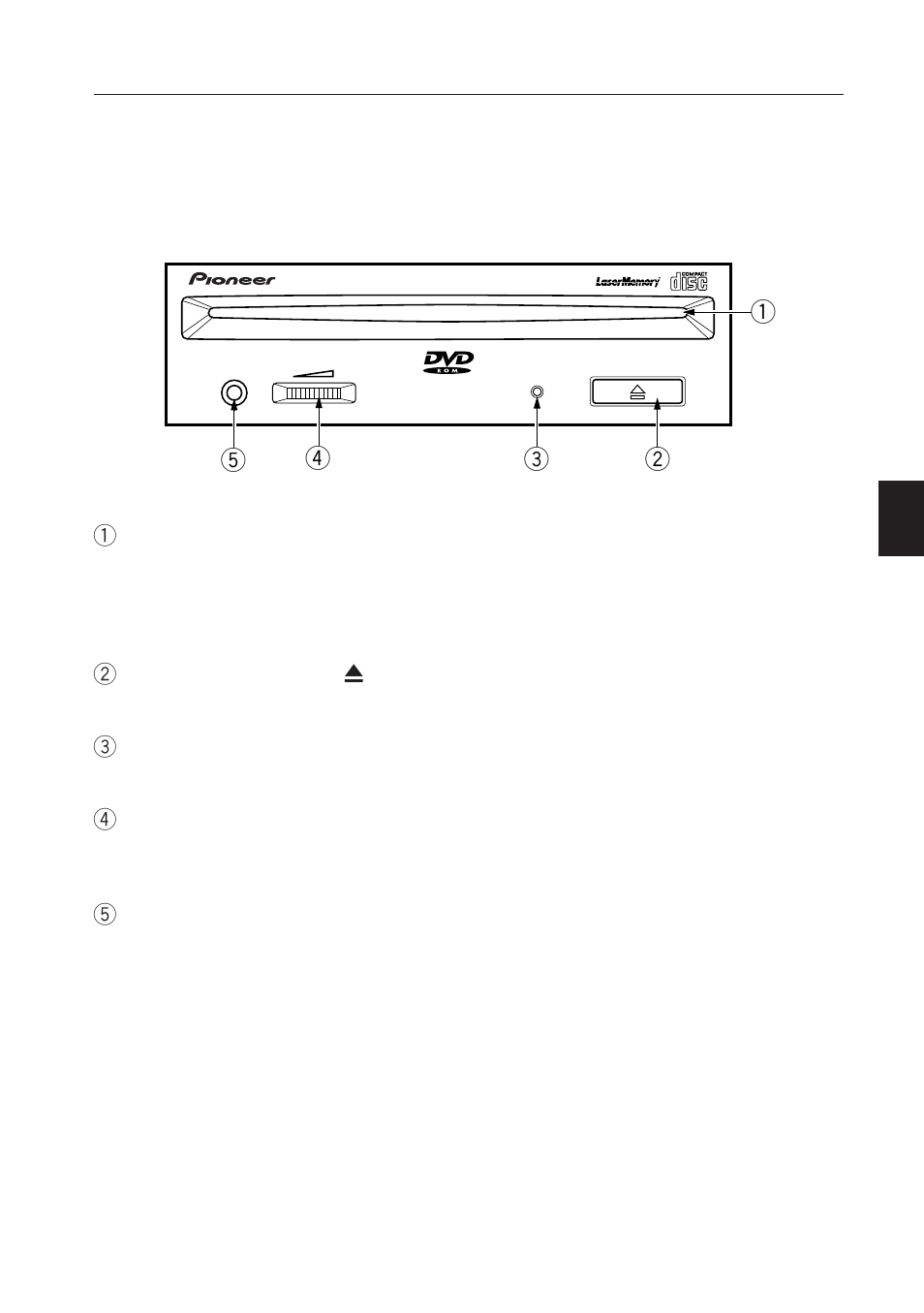 Tour du materiel | Pioneer DVD-U03S User Manual | Page 19 / 64