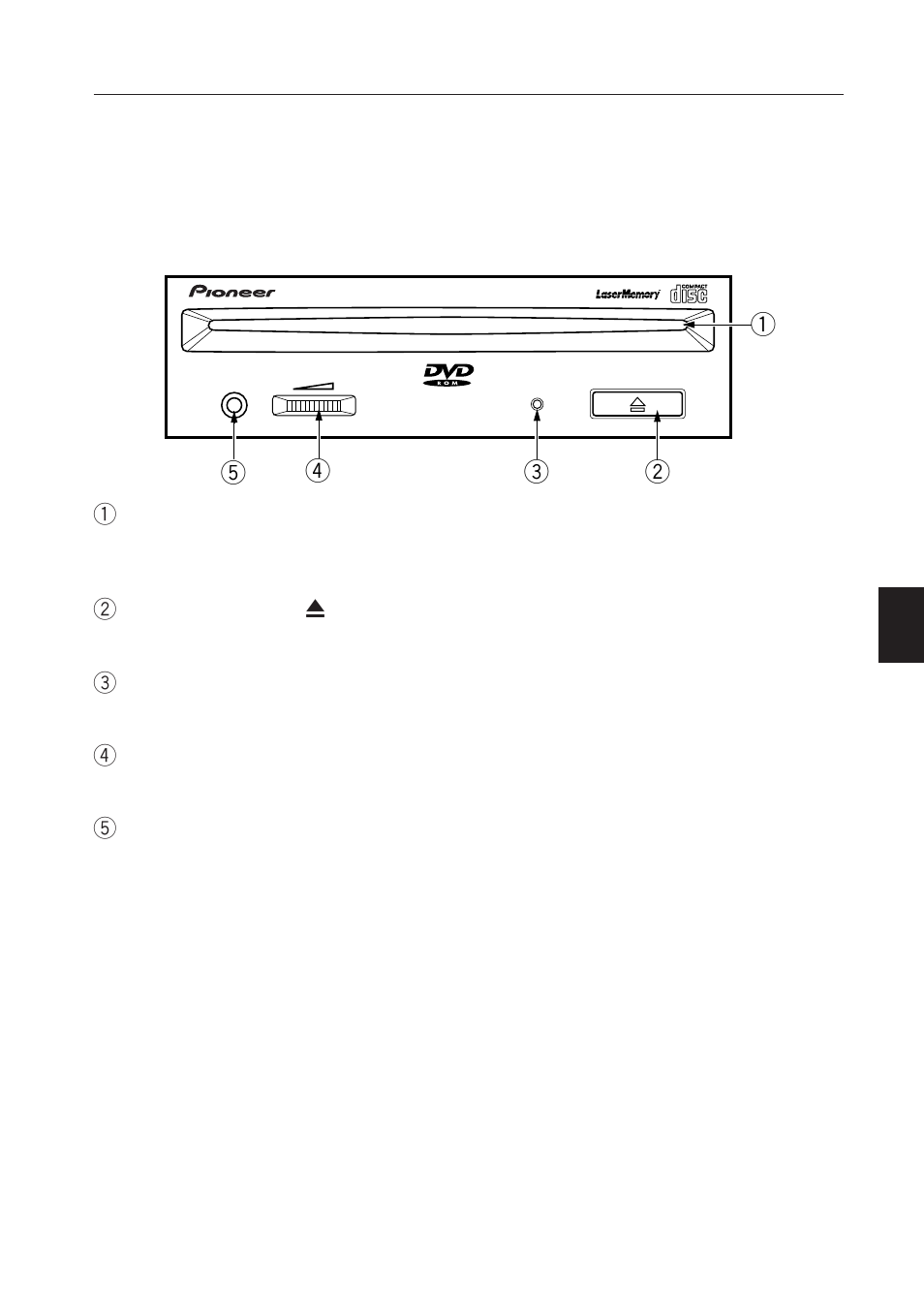Beschreibung der hardware | Pioneer DVD-U03S User Manual | Page 31 / 64