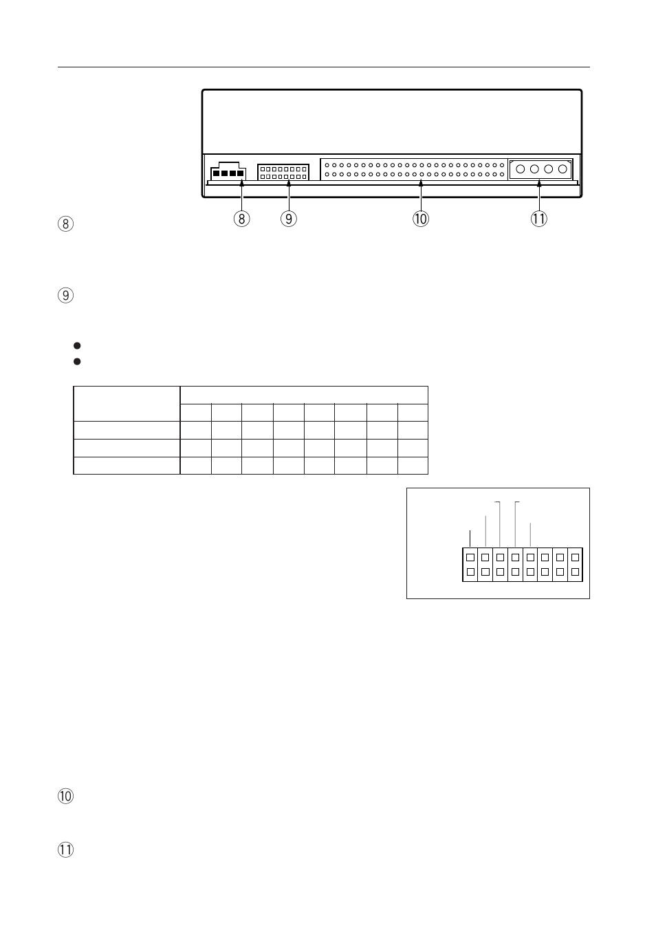 8 salida de audio, Fig. 2 8 9, 0 - entrada de cc | 9 selector de función, 0 interfaz scsi, Descripción del aparato vista posterior | Pioneer DVD-U03S User Manual | Page 56 / 64
