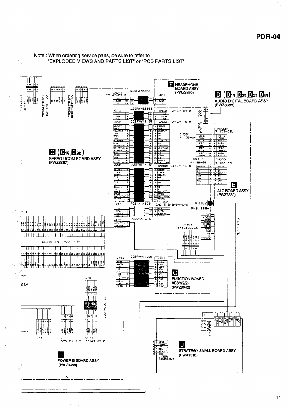 Pdr-04 | Pioneer PDR-04 User Manual | Page 11 / 102