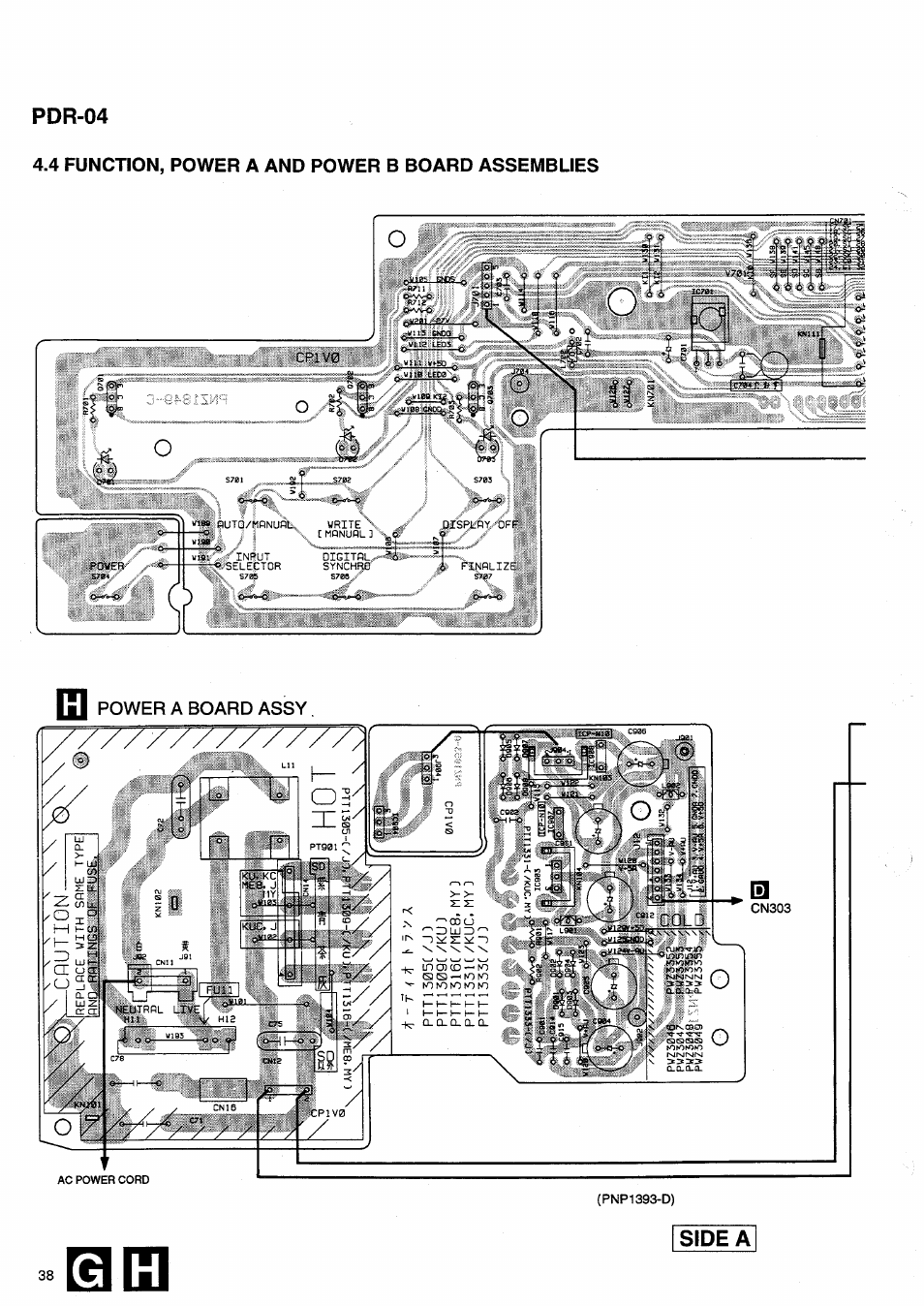 Pioneer PDR-04 User Manual | Page 38 / 102