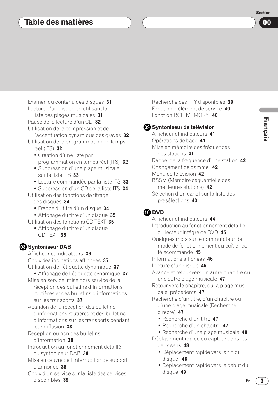 Pioneer AVH-P6400 User Manual | Page 73 / 212