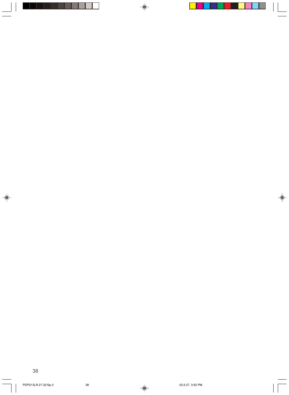 Pioneer PDP-S13-LR User Manual | Page 38 / 40