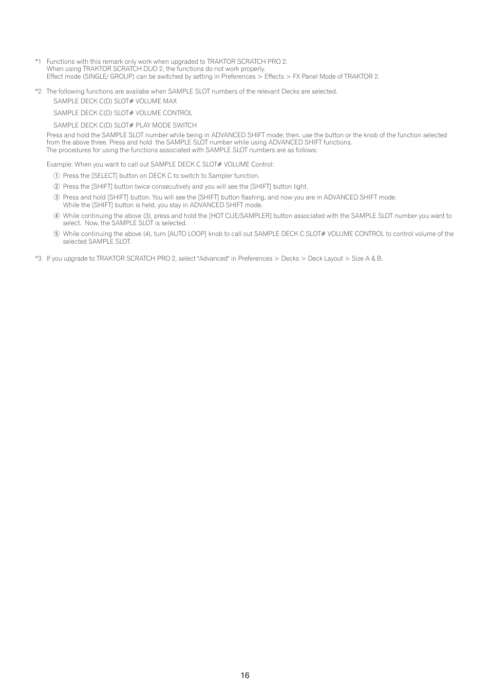 Pioneer TRAKTOR 2 DJM-T1 User Manual | Page 16 / 18