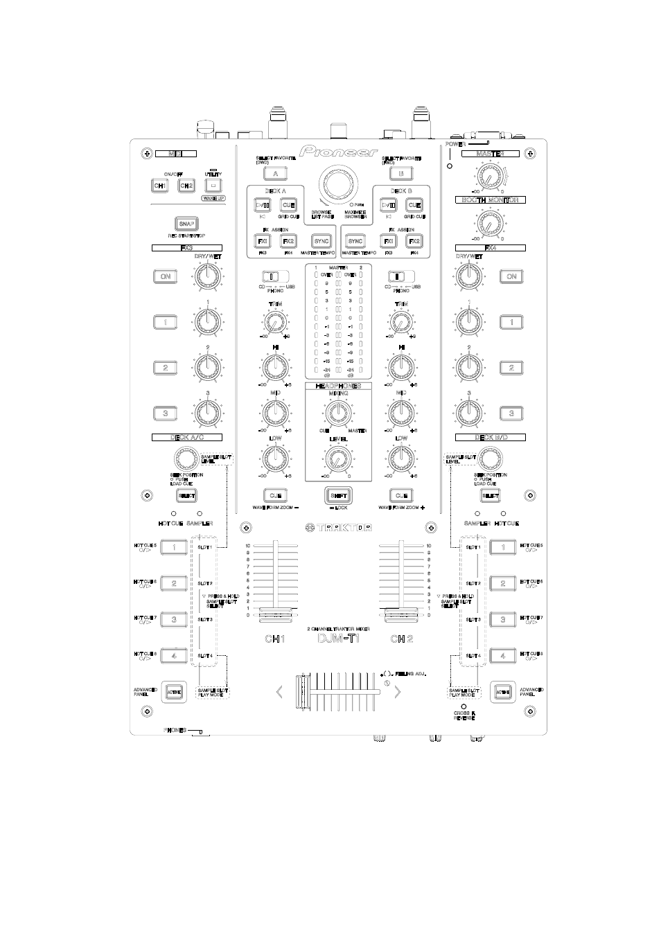 Pioneer TRAKTOR 2 DJM-T1 User Manual | Page 18 / 18