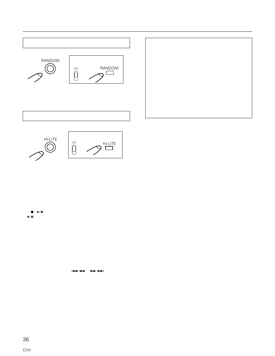 Pioneer PD-M427 User Manual | Page 36 / 40