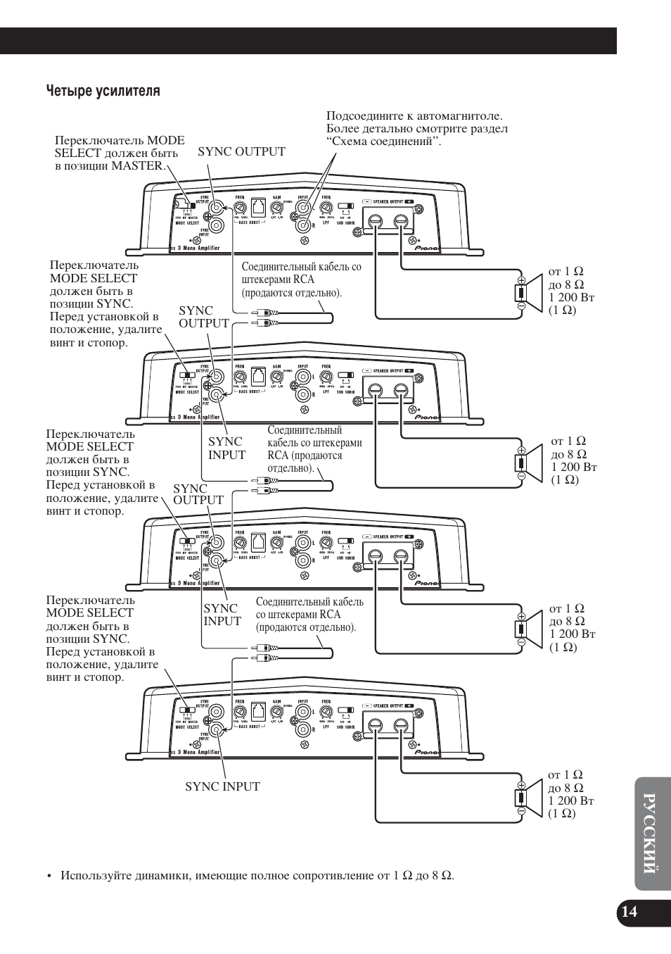 Pioneer D1200SPL User Manual | Page 123 / 128