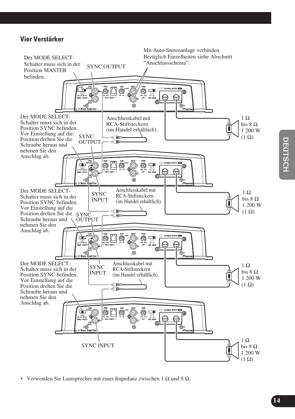 Pioneer D1200SPL User Manual | Page 51 / 128