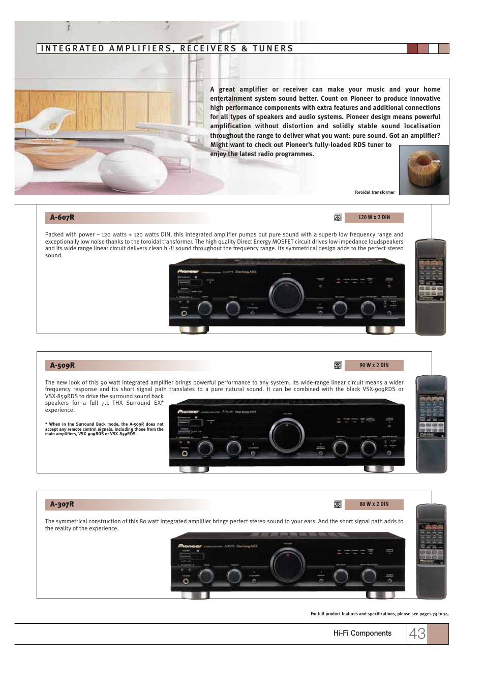 Pioneer HOME CINEMA SYSTEMS User Manual | Page 43 / 80