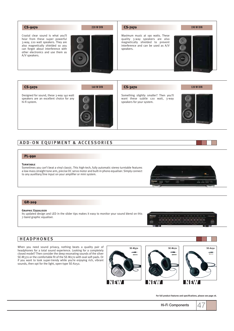 Pioneer HOME CINEMA SYSTEMS User Manual | Page 47 / 80