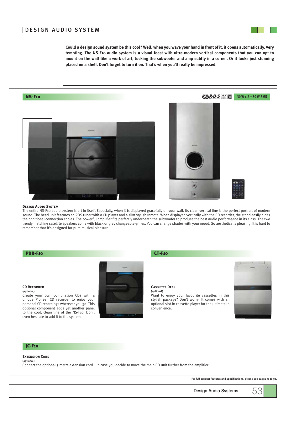 Pioneer HOME CINEMA SYSTEMS User Manual | Page 53 / 80