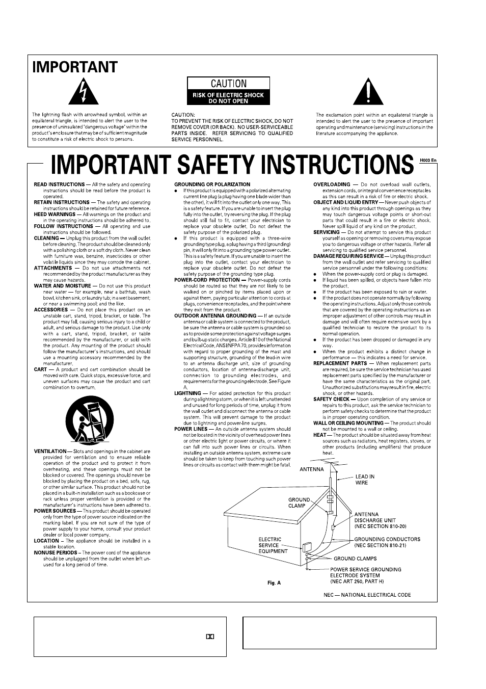 Pioneer VSX-D511 User Manual | Page 3 / 44