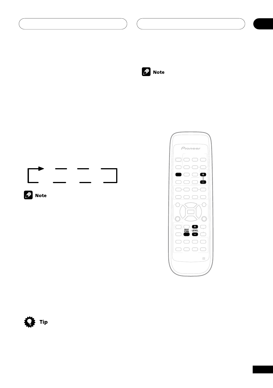 Setting the relative volume level of each channel, Setting up the receiver 06 | Pioneer VSX-D511 User Manual | Page 33 / 44