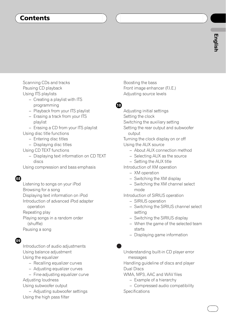 Pioneer DEH-P3900MP User Manual | Page 3 / 132