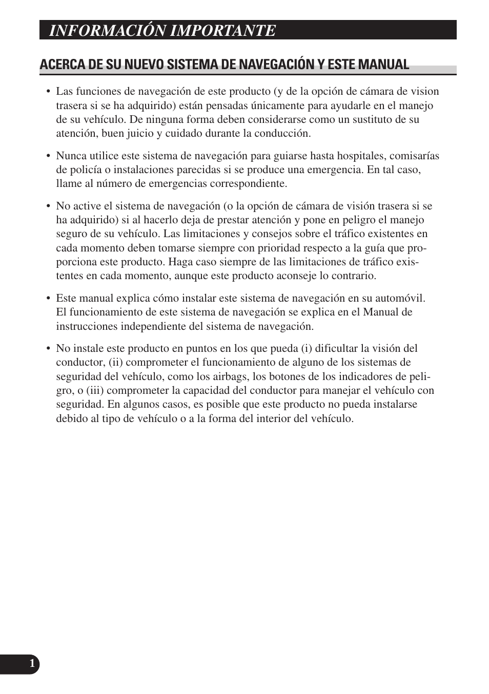 4169a_u_inst030_057_spa, Información importante | Pioneer AVIC-D3 User Manual | Page 30 / 169