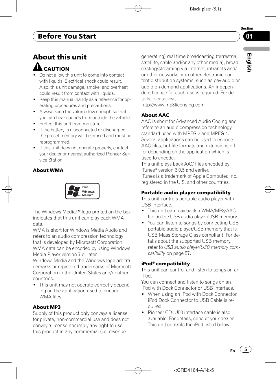 Before you start, About this unit | Pioneer SUPER TUNERIII D DEH-P7950UB User Manual | Page 5 / 132
