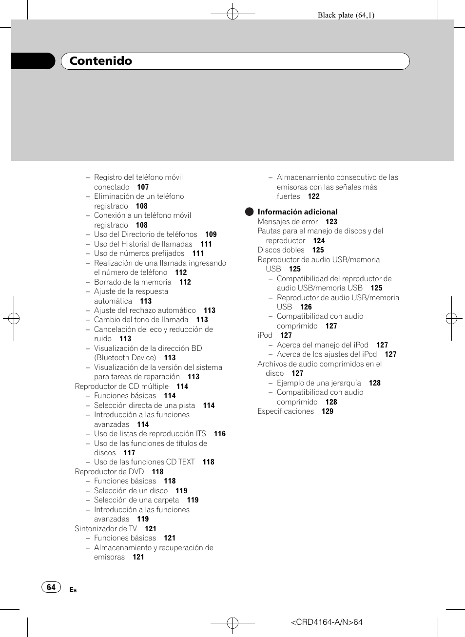 Pioneer SUPER TUNERIII D DEH-P7950UB User Manual | Page 64 / 132