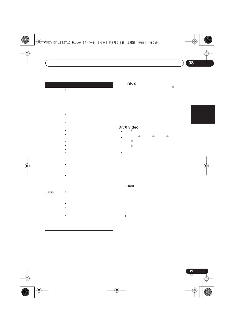 Pioneer S-DV232T User Manual | Page 73 / 85