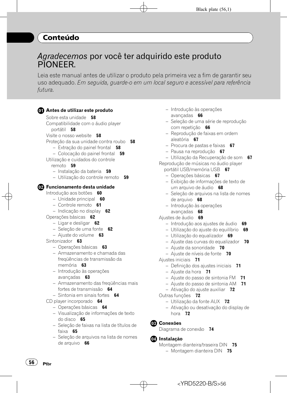 Pioneer Super Tuner III D DEH-2150UB User Manual | Page 56 / 128