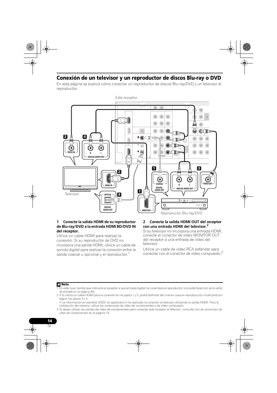 Nota | Pioneer VSX-819H User Manual | Page 154 / 213