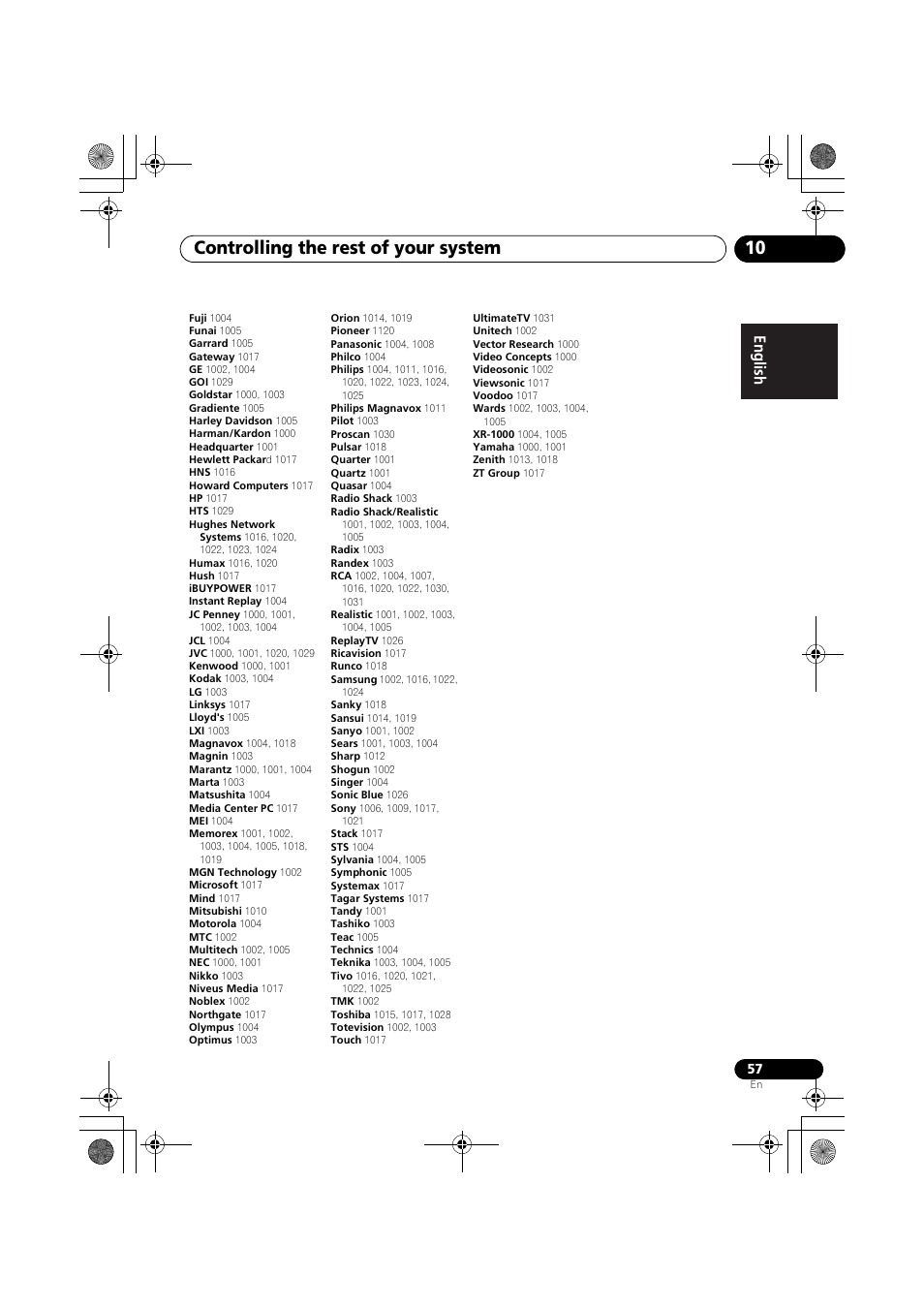 Controlling the rest of your system 10 | Pioneer VSX-819H User Manual | Page 57 / 213