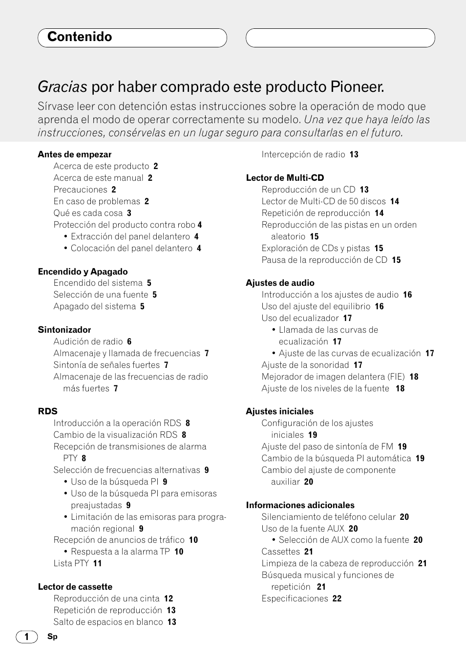 Pioneer KEH-P4020R User Manual | Page 24 / 68